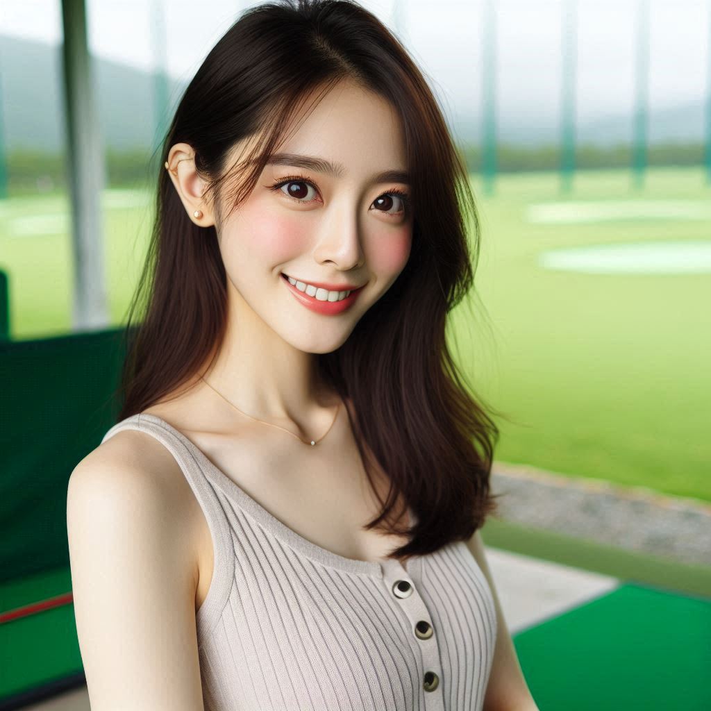 실외골프연습장 배경