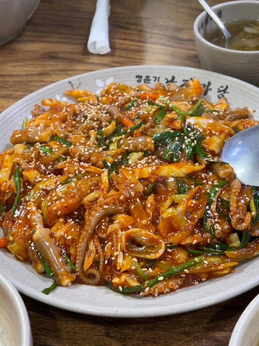 황칠낙지볶음