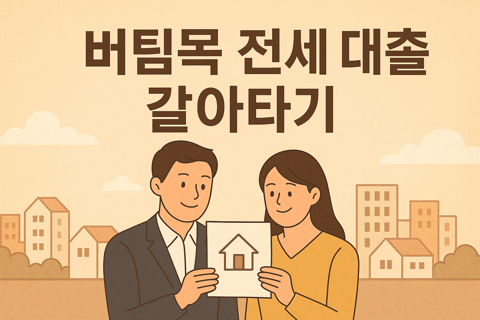 버팀목 전세 대출 갈아타기 조건, 한도, 절차까지 총정리! 대환 가능한 4가지 케이스 쉽게 알아보기