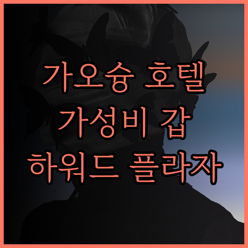 더 하워드 플라자 호텔 가오슝 가성비