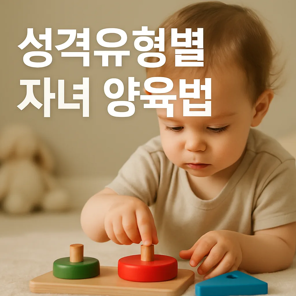 성격유형별 자녀 양육법