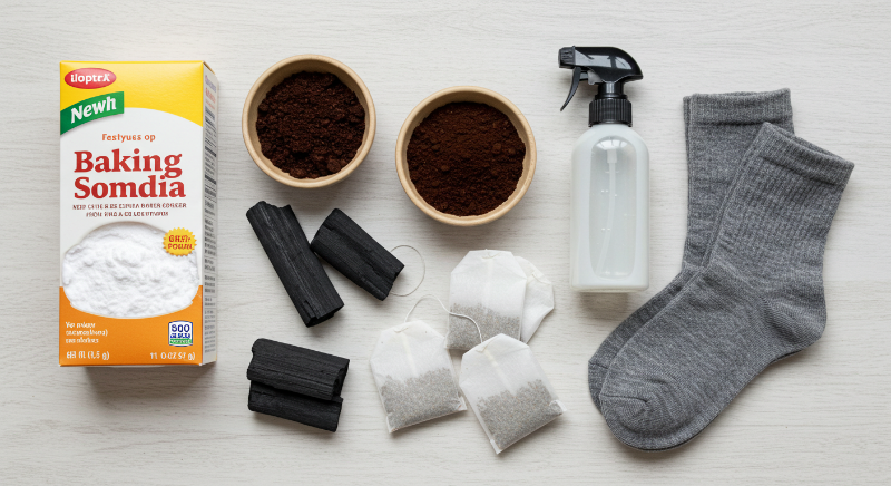 신발 냄새 제거, 어떤 준비물이 필요할까1