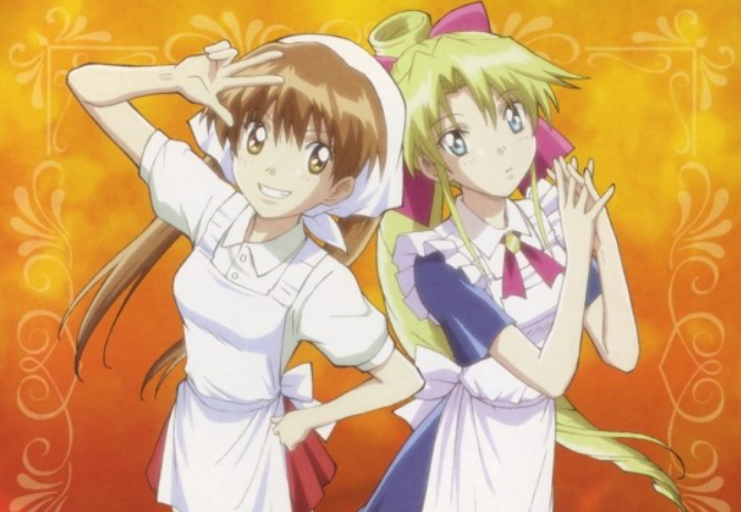 무적 철가방 주인공과 라이벌 이미지