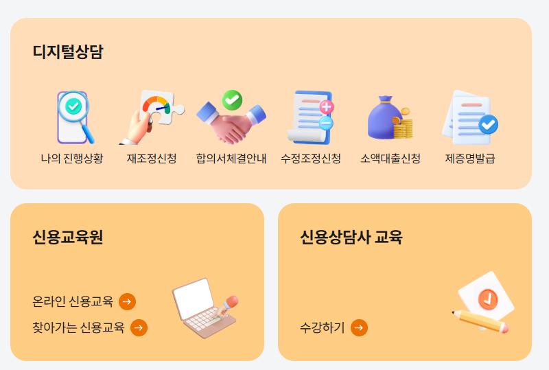 신용회복위원회 고객센터