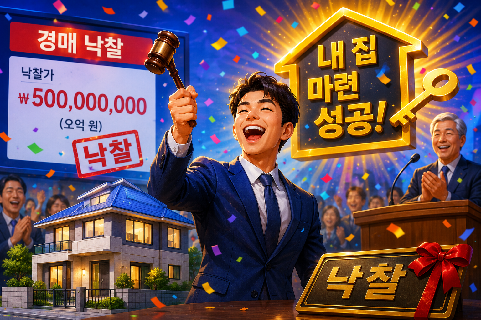 경매로 집 낙찰받는 꿈 해몽 30가지 총정리