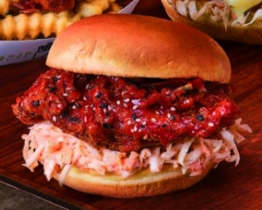 한국 음식-고추장 버거