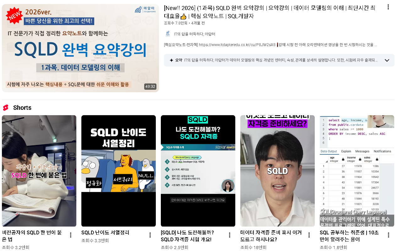 무료 자격증 강의 사이트 모음, 독학할 때 정말 도움이 되었던 곳들