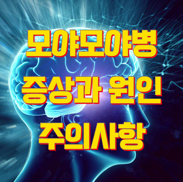모야모야병 증상 원인 주의사항 치료