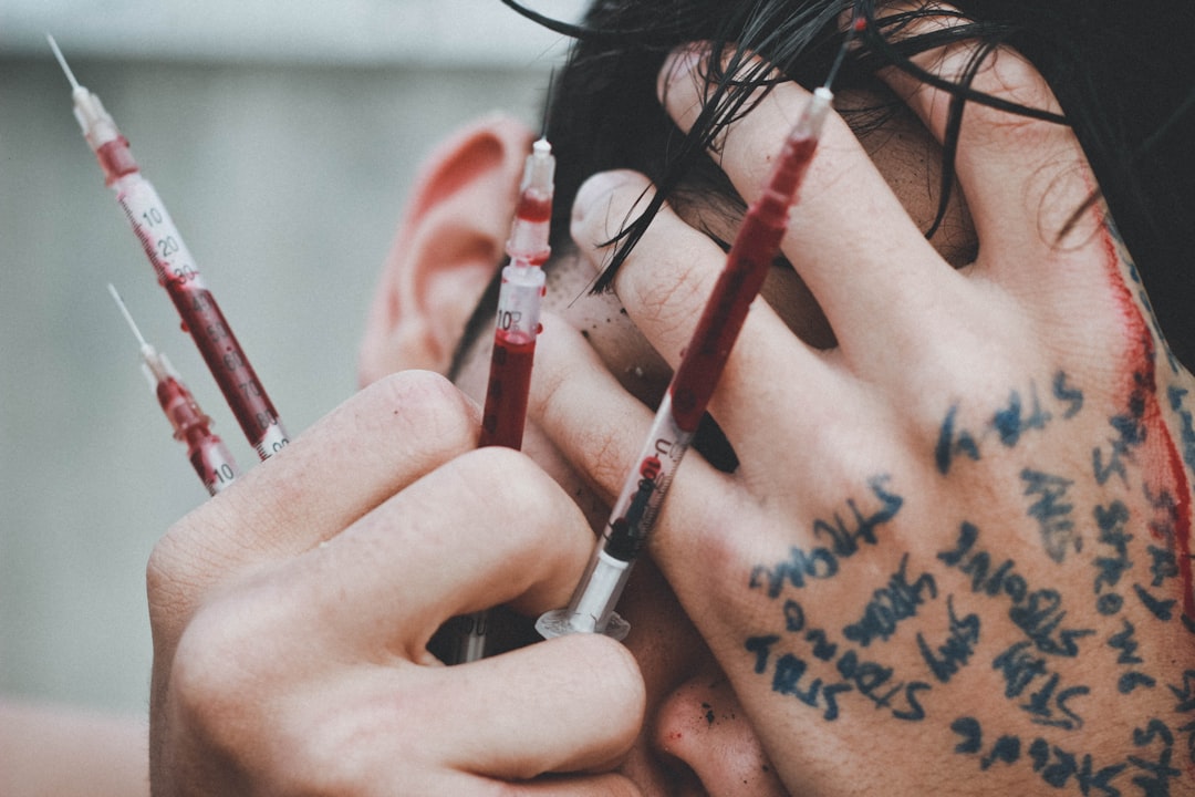 Blood.