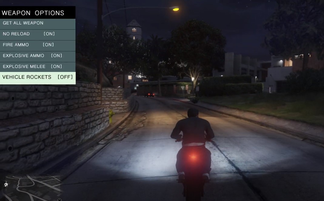 네이티브 트레이너 무기 설정