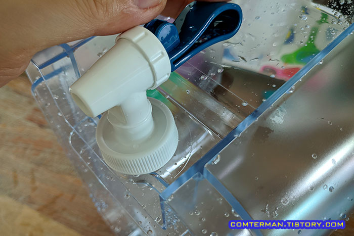 브리타 플로우 정수용기 급수탭