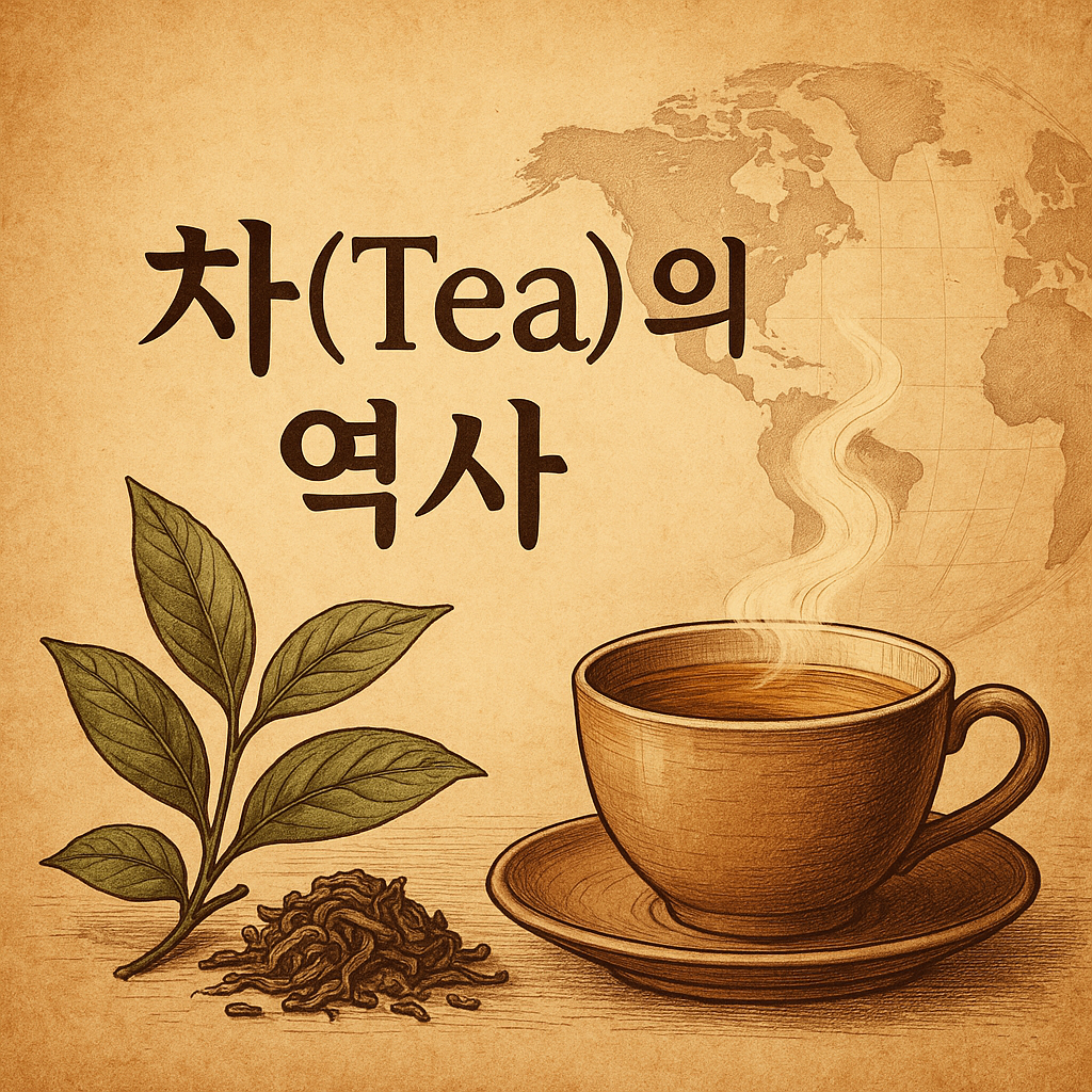 차(Tea)의 역사 한 잔의 차가 바꾼 세계의 흐름