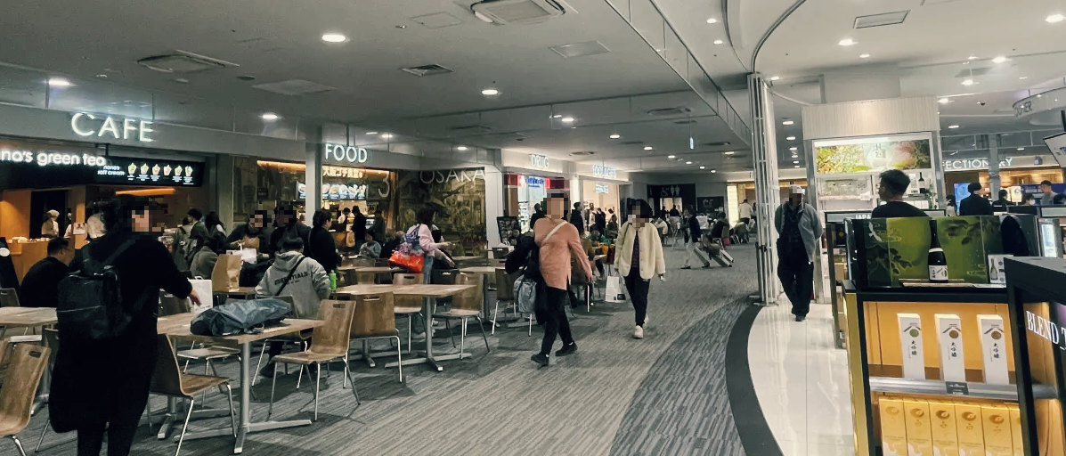 간사이국제공항-제2터미널-면세구역