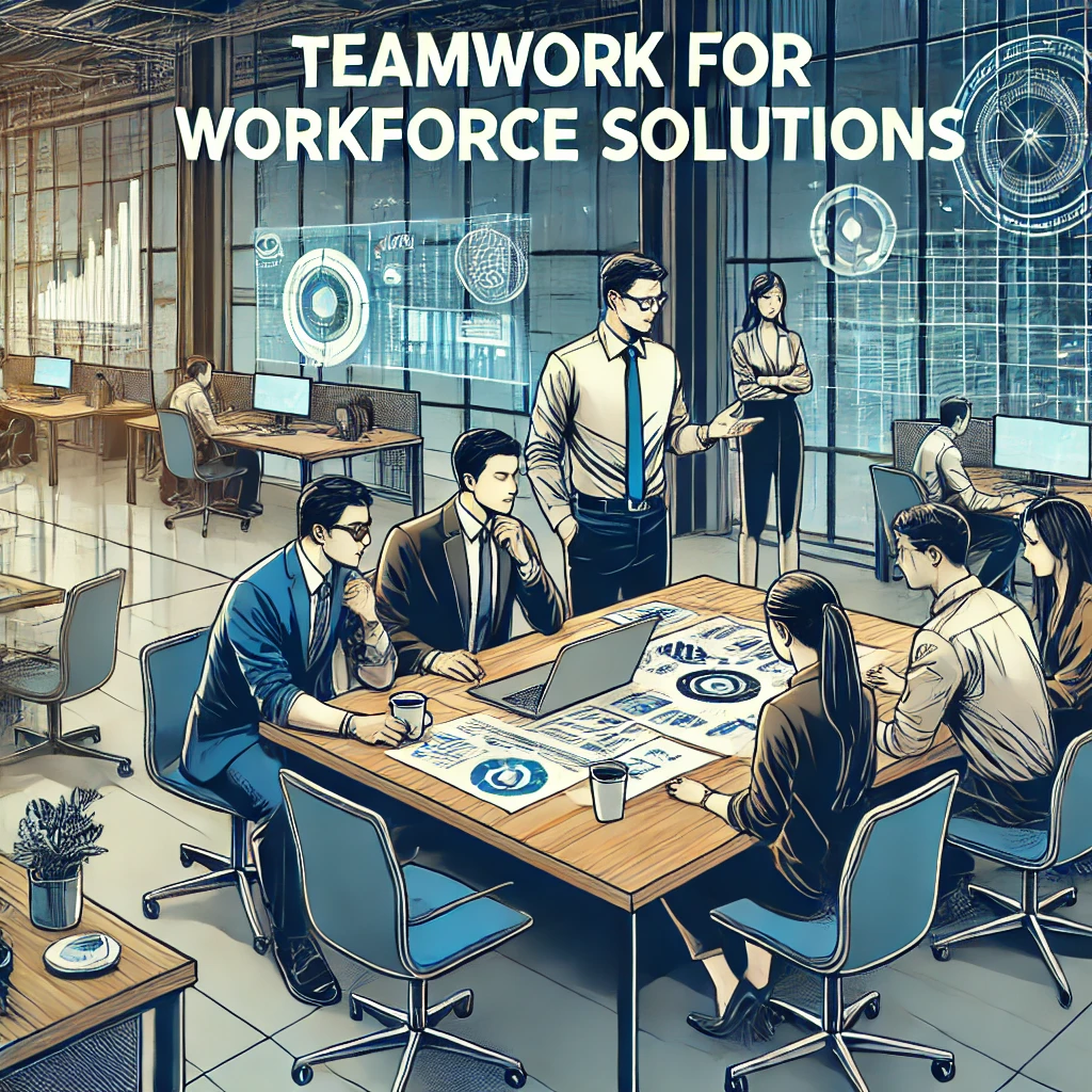 인력 공백 관리 해결을 위해 협업 중인 팀