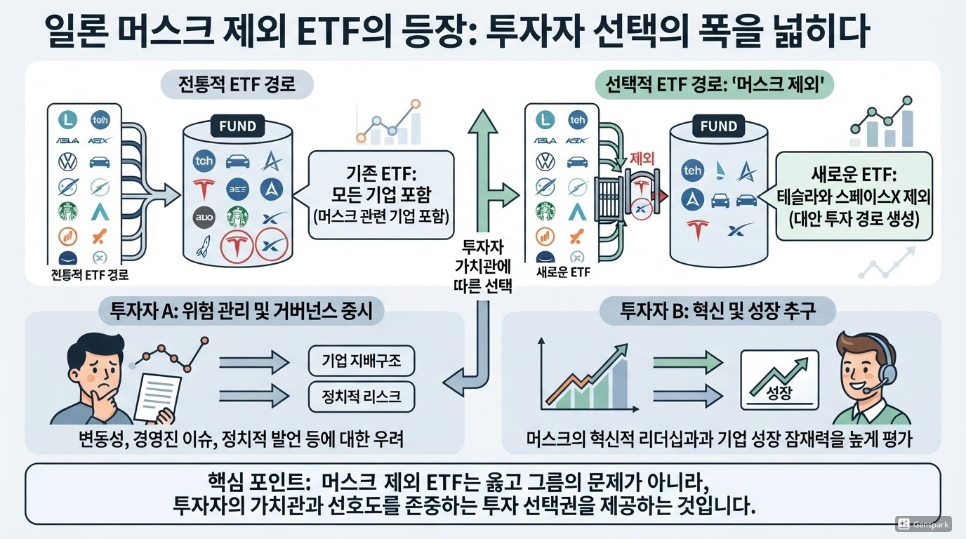 머스크 제외 ETF는 왜 등장했을까?