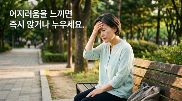 저혈압 어지럼증 실신 뇌 혈류 부족 기립성 식후 증상 상세