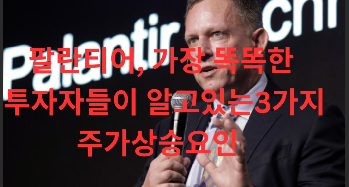 팔란티어 기업 CEO