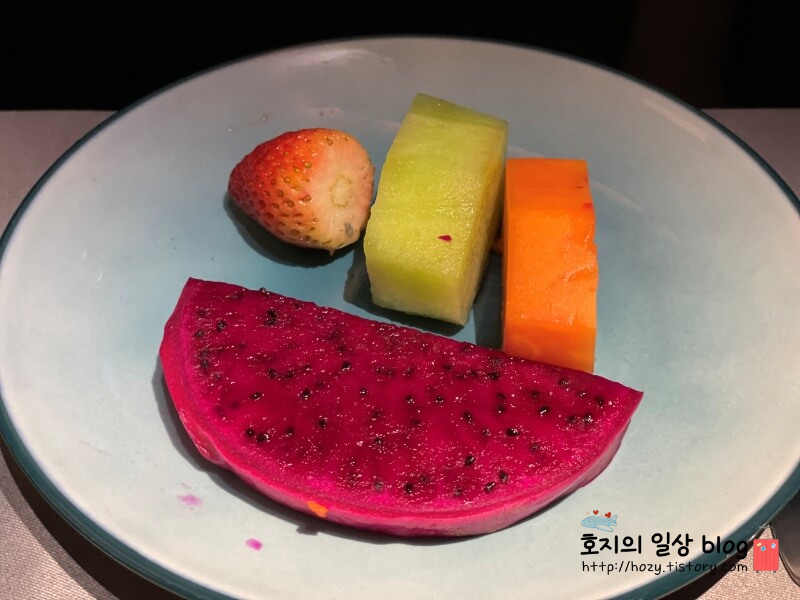 인천-홍콩 캐세이퍼시픽 비즈 디저트2