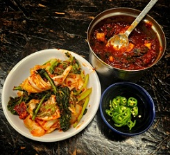 콩칼국수다대기