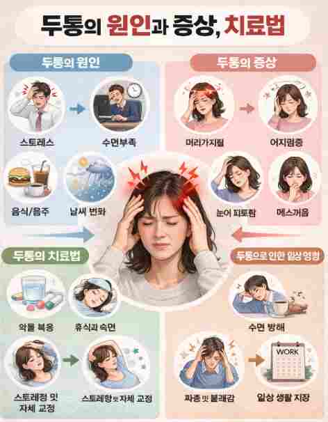 Causes, Symptoms and Cures of Headaches Tidying Up Daily Effects