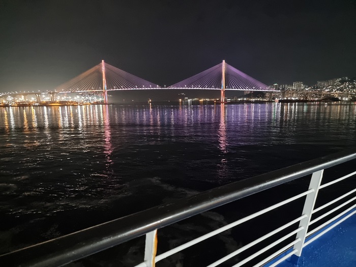 뉴카멜리아호에서 보는 멋진 야경