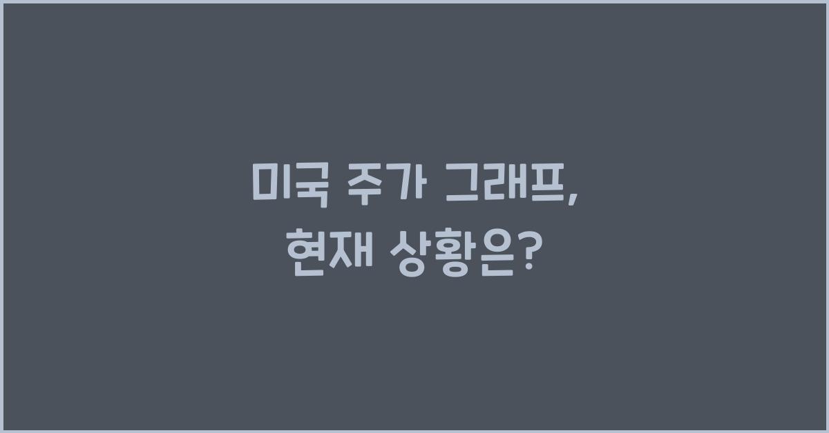 미국 주가 그래프