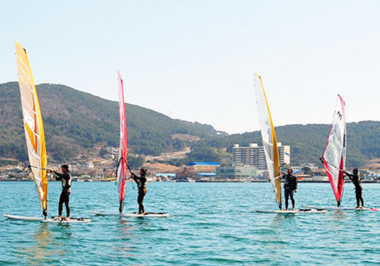 거제 해양레포츠센터 윈드서핑