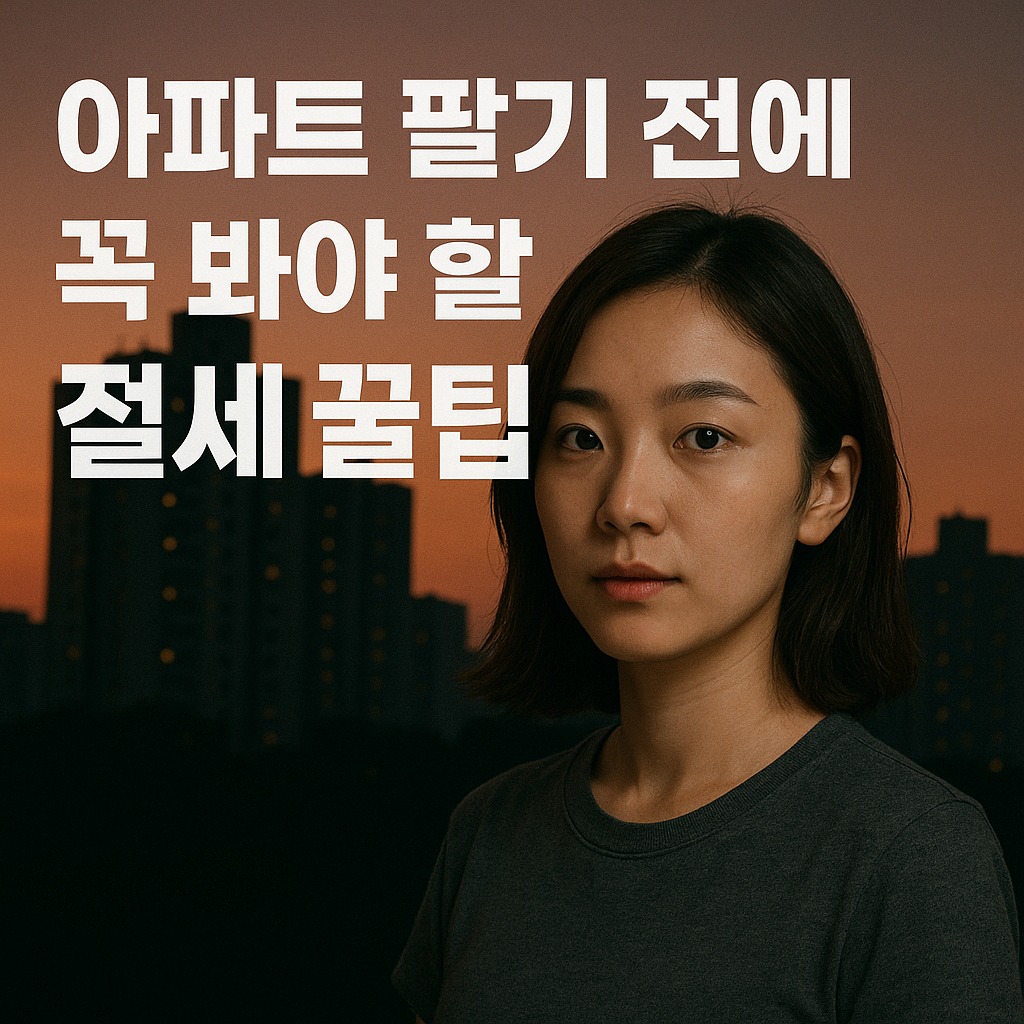 부동산 양도소득세 줄이는 방법! 세무사도 놀란 전략
