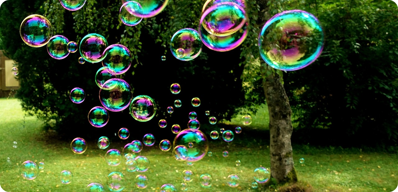 어린시절비누방울