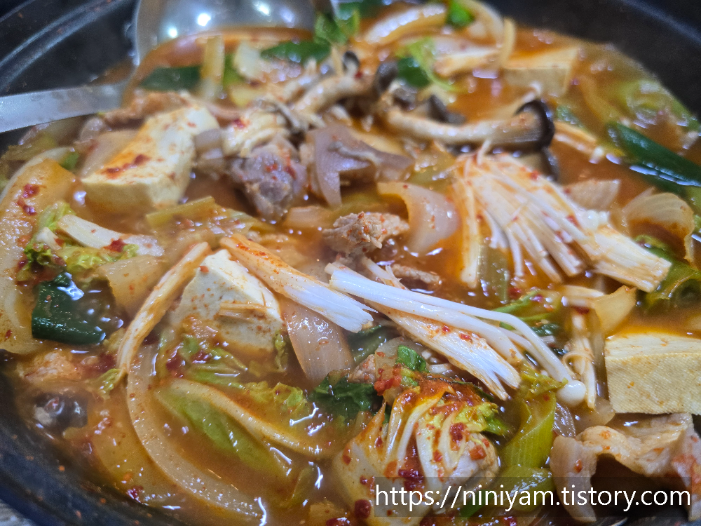 제천 국물짜글이