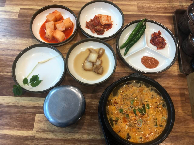 명장국밥 순대국밥
