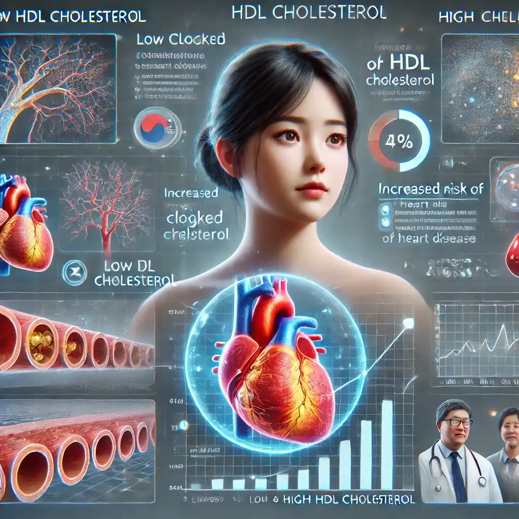 HDL콜레스테롤 중요성 낮으면