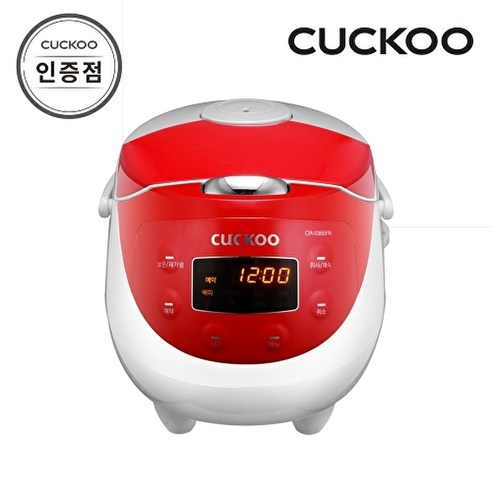 쿠쿠 전기보온밥솥 3인용 CR-0365FR 혼밥족을 위한 소형 전기밥솥 예약취사 기능 사용