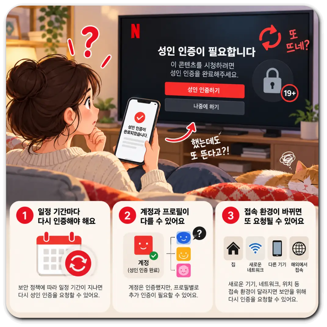 넷플릭스-성인인증-오류-원인-해결방법