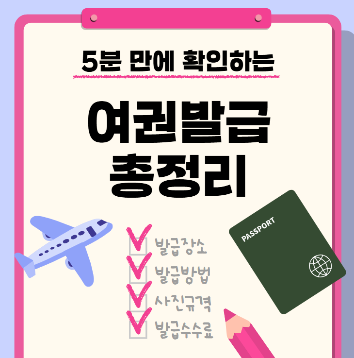 여권발급 총정리 썸네일