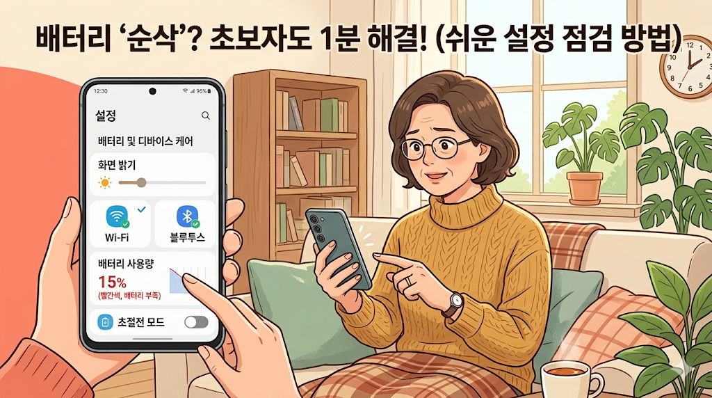 휴대폰 배터리가 너무 빨리 닳는다고 느껴질 때 먼저 확인해야 할 사용 습관과 설정