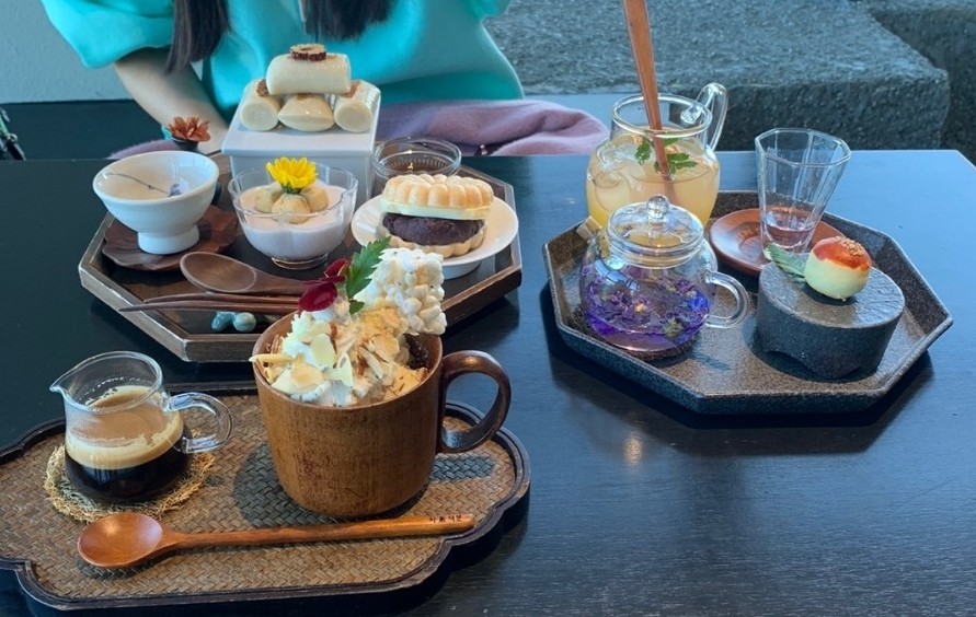 차덕분:영종도 구읍뱃터 바닷가 전망 이쁜 전통카페 차와 디저트 메뉴