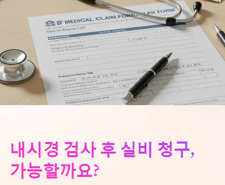 수면내시경 실비청구 가능할까?