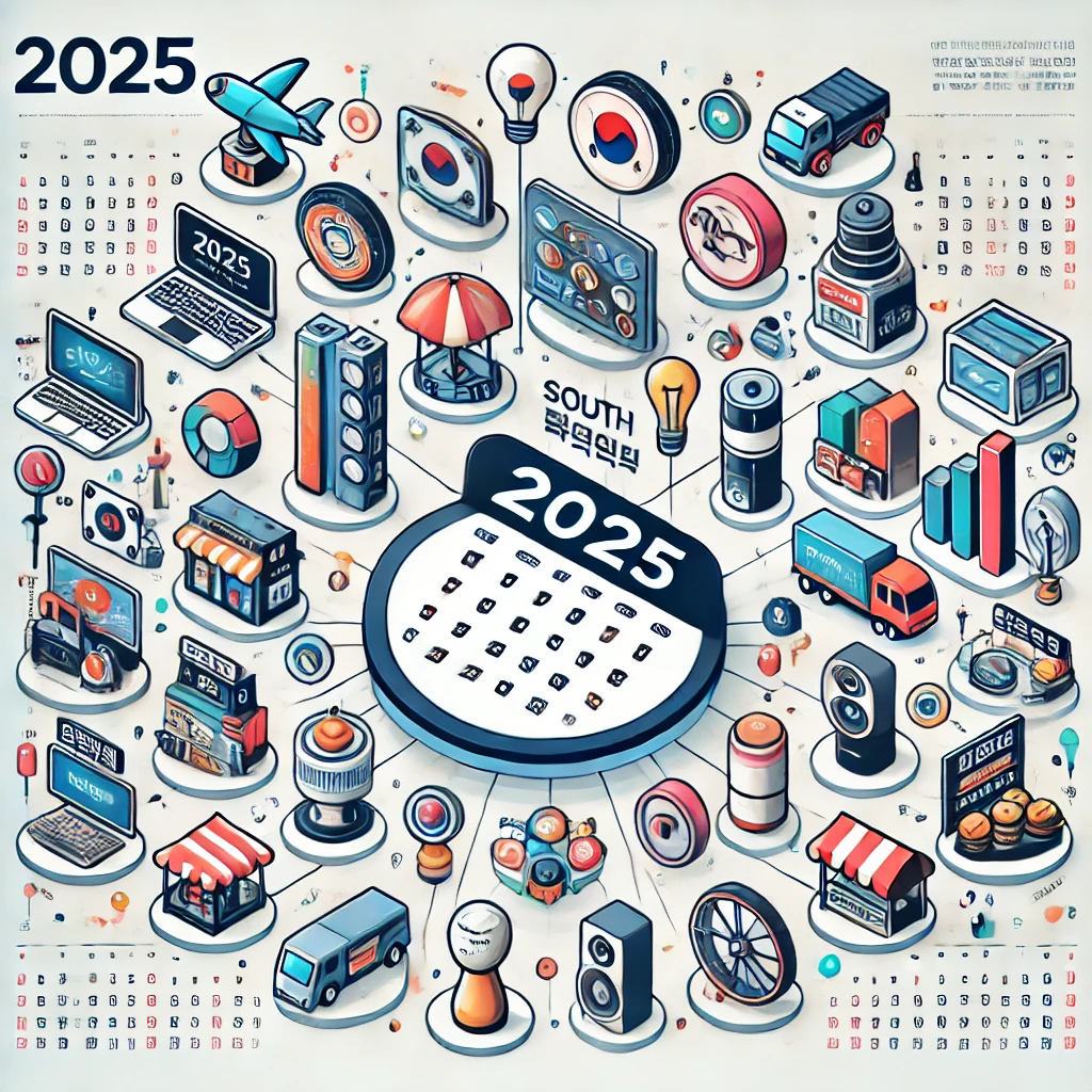 2025년 상반기 국내 전시회 관련 이미지