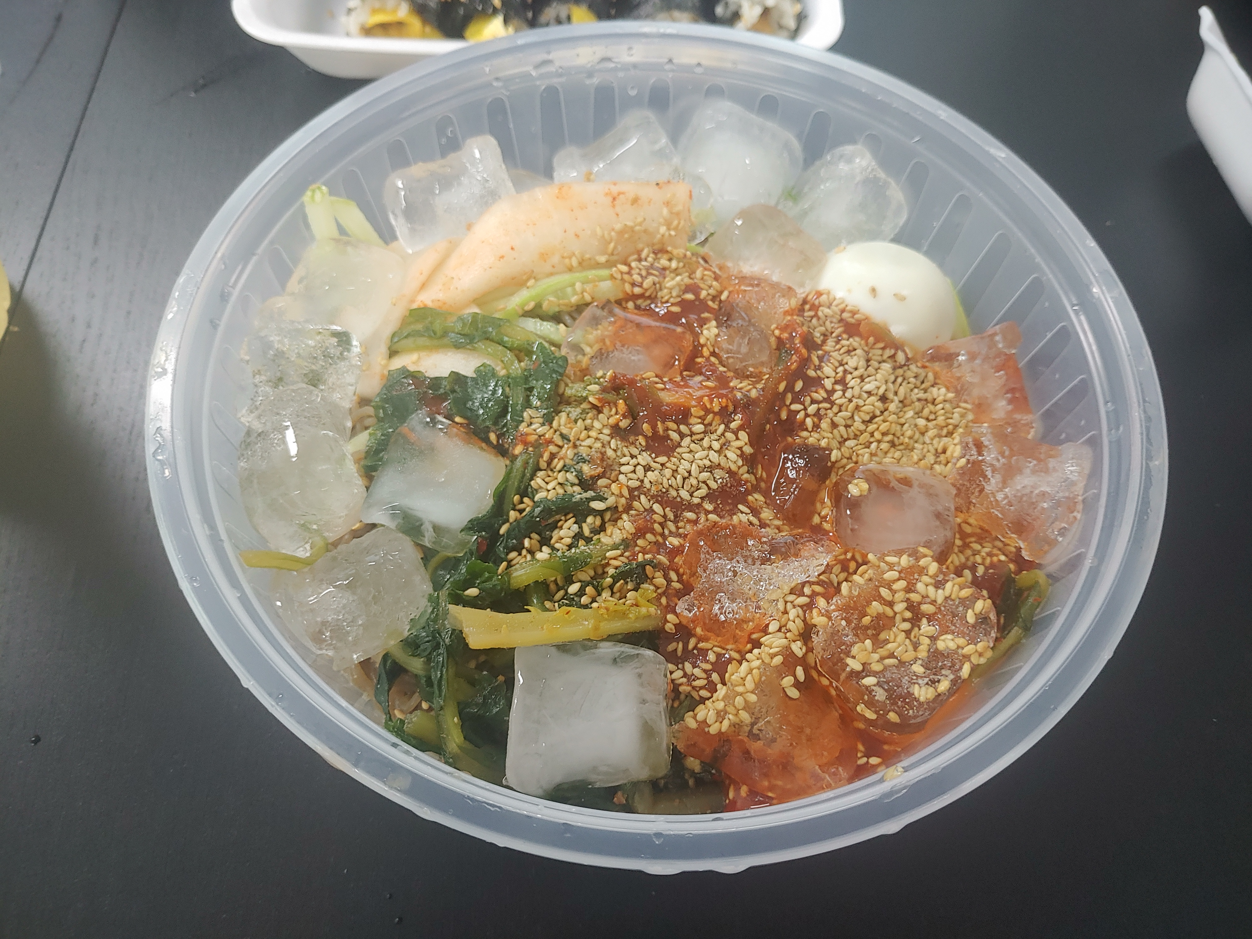 화평동 세숫대야 왔다냉면 비쥬얼