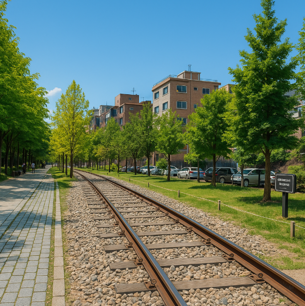 연남동 연트럴파크 이미지