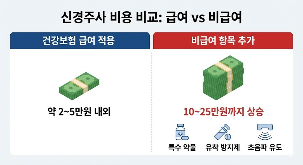 신경주사 비용