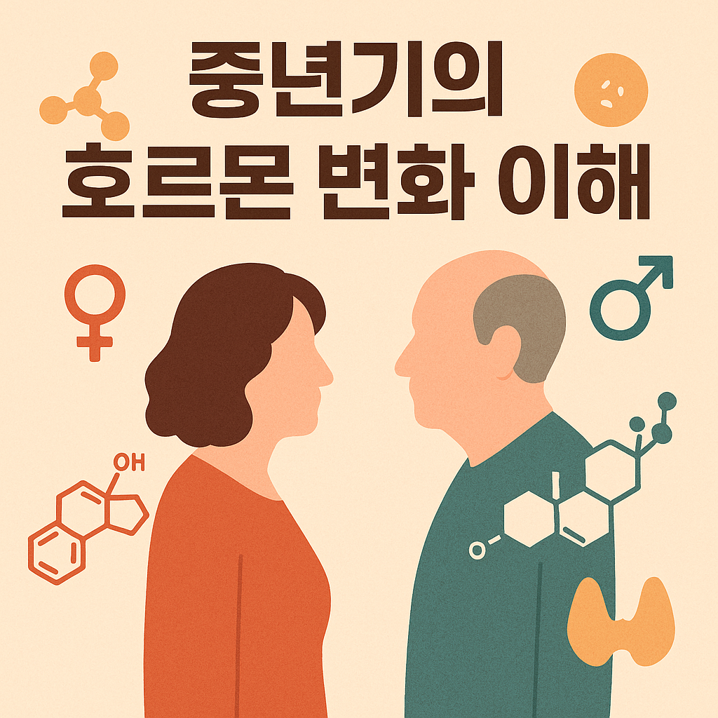 중년기의 호르몬 변화 신호