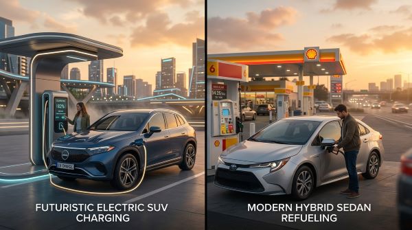 전기차와 하이브리드 차
