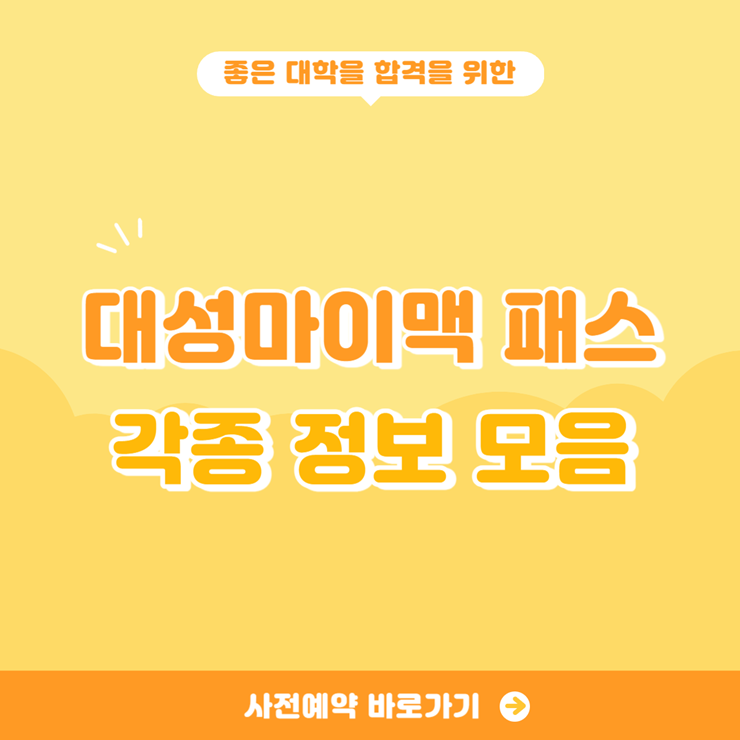 대성마이맥 패스