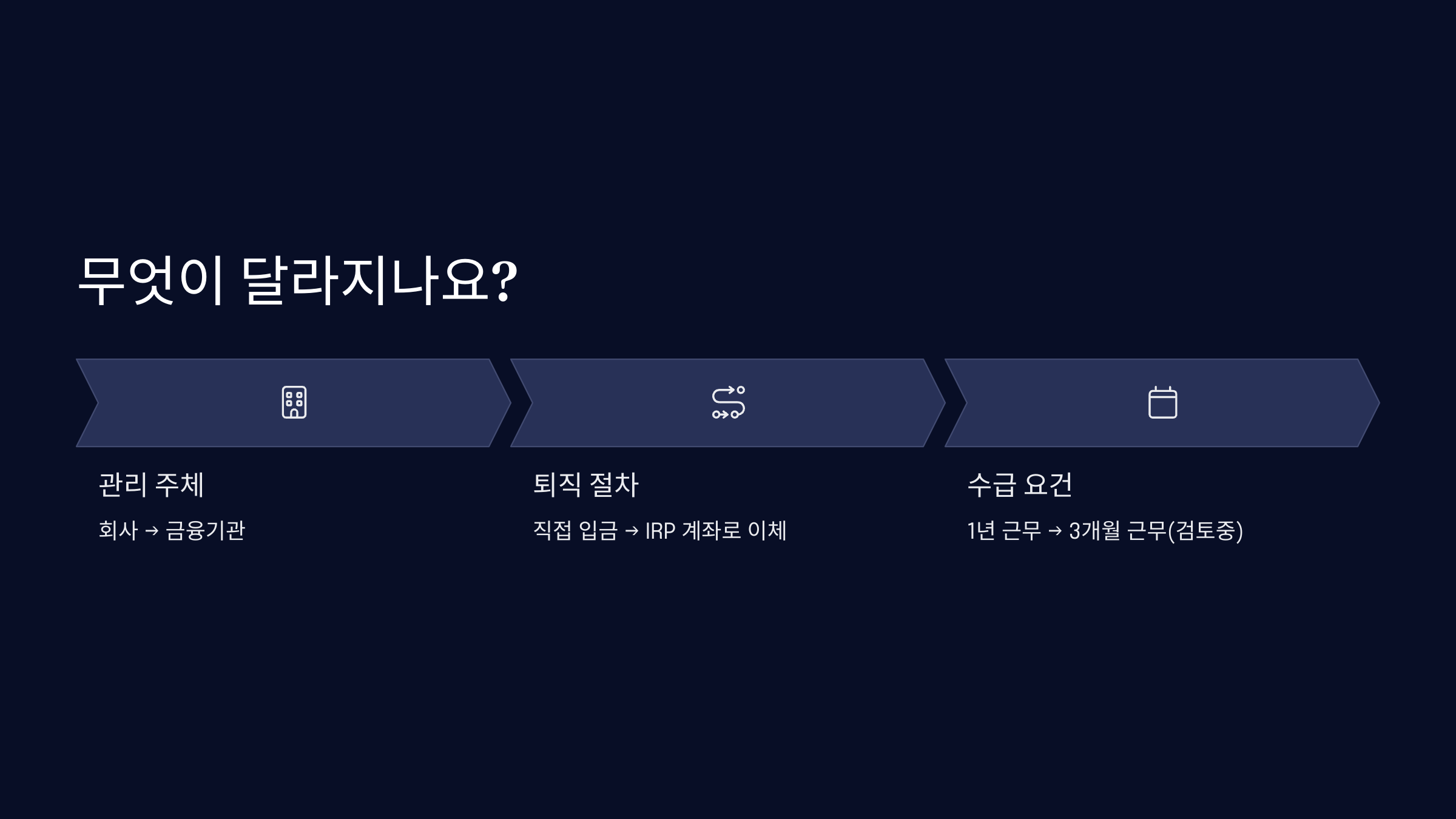 지금이랑 뭐가 달라지나요