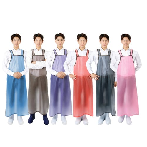 방수앞치마 고르는법 H형 목걸이형 비교