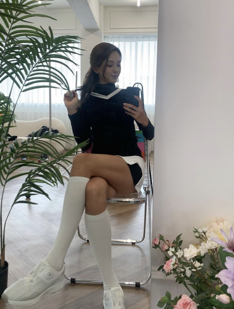 '골프에 반하다' 문정현 프로 미녀골퍼