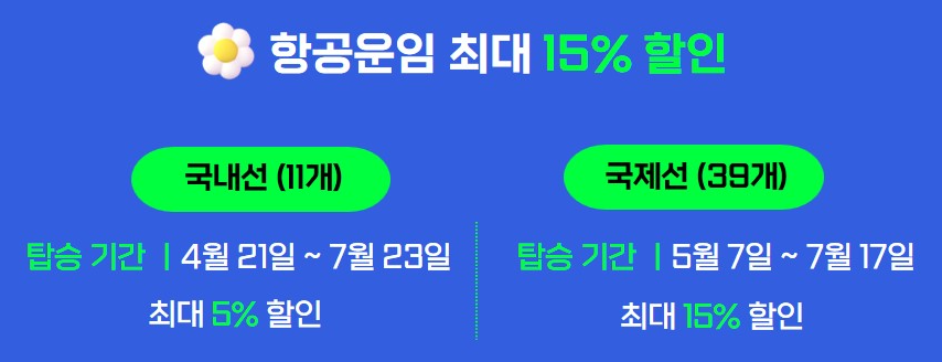 진에어 WOWAPR 프로모션