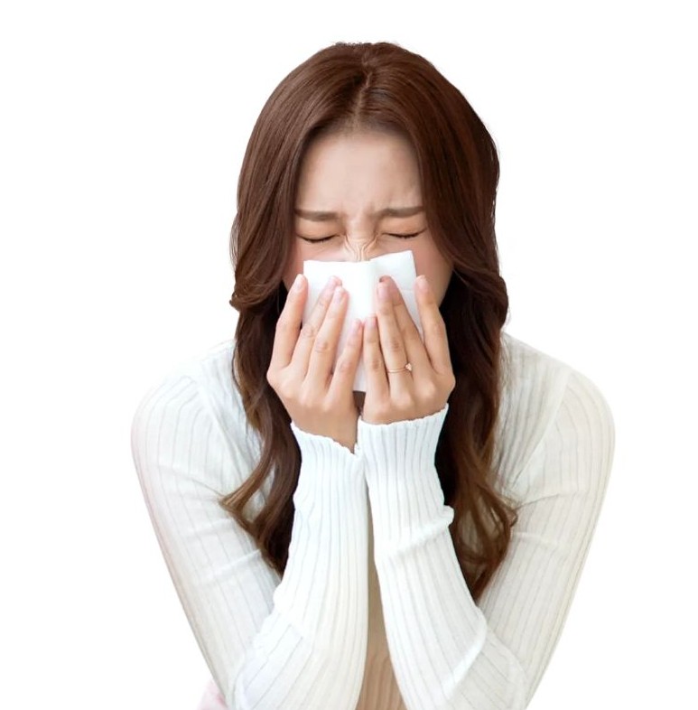 콧물 흘리는 사진